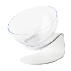 Pidan Designer Raised Cat Bowl with White Base New