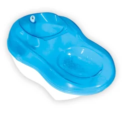 Pioneer Pet Cruiser Cat Fountain - Transparent Blue Plastic Pet Water Fountain New