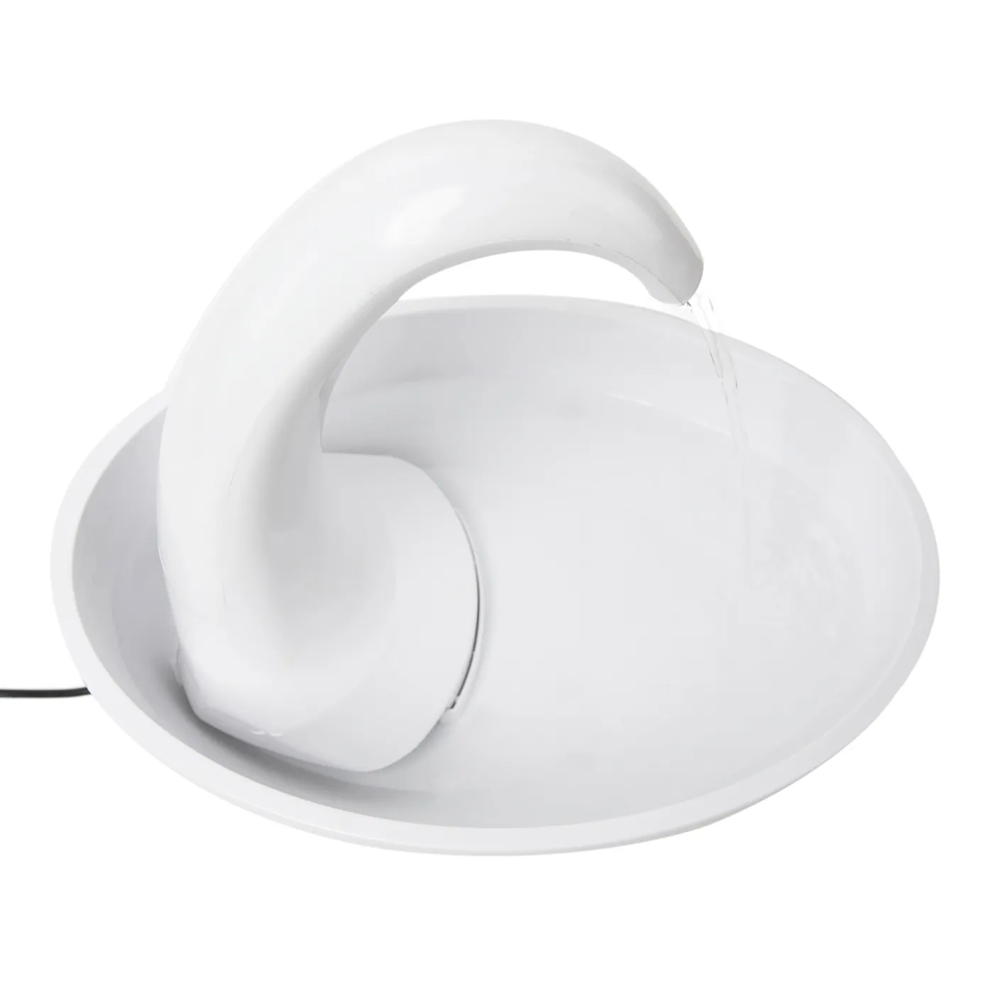 Pioneer Pet "Swan" Large Capacity Charcoal Filtered Plastic Water Fountain 2.3 Litres Discount