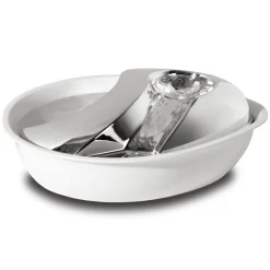 Pioneer Pet Raindrop Pet Drinking Fountain 1.7 litre - Plastic & Stainless Steel Clearance