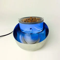 Pioneer Pet Water Food Bowl & Cat and Dog Drinking Fountain 1.18 Litres New