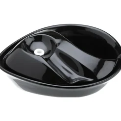 Pioneer Pet Pioneer Raindrop Ceramic Pet Drinking Fountain 1.7 litre - Black Hot