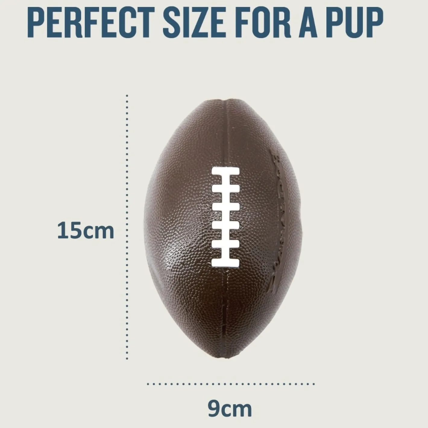 Planet Dog Durable Treat Dispensing & Fetch Dog Toy - Football Clearance