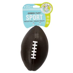 Planet Dog Durable Treat Dispensing & Fetch Dog Toy - Football Clearance