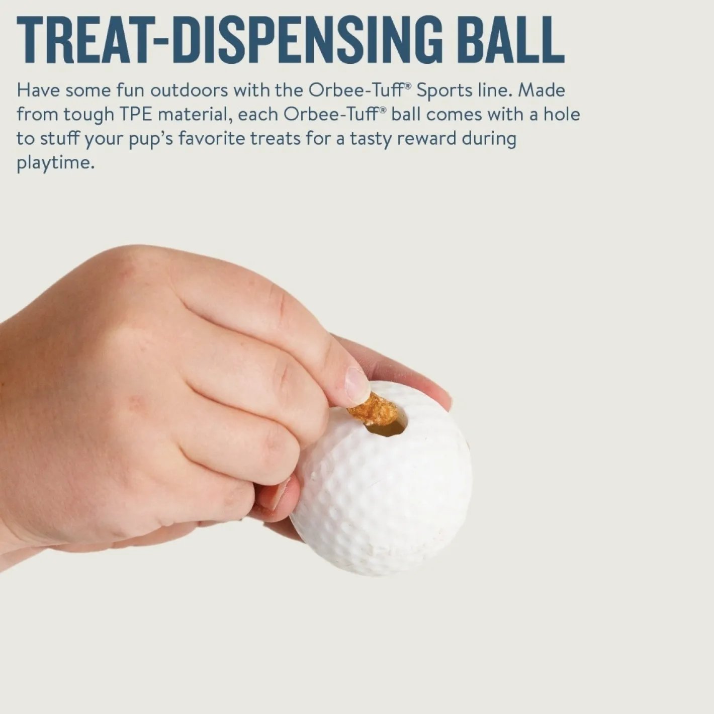 Planet Dog Durable Treat Dispensing & Fetch Dog Toy - Golfball Online
