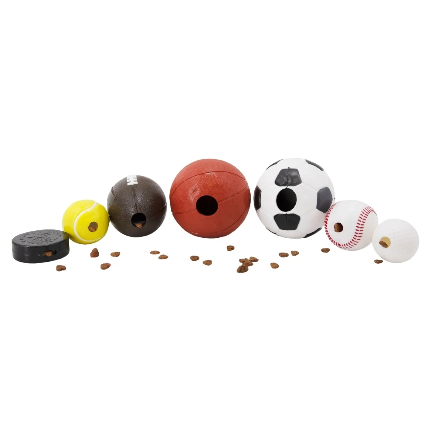 Planet Dog Durable Treat Dispensing & Fetch Dog Toy - Soccer Ball Fashion
