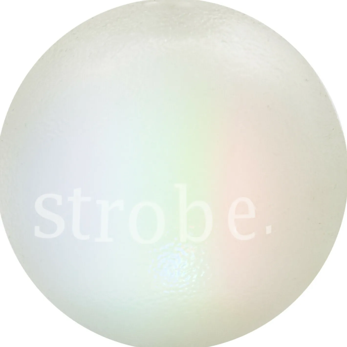 Planet Dog Orbee-Tuff Flashing Strobe Ball Dog Toy - Glow in the Dark Best