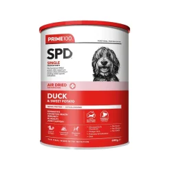 Prime100 SPD Air Dried Dog Food Single Protein Duck & Sweet Potato Outlet