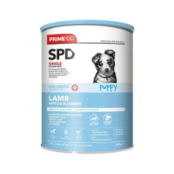 Prime100 Prime SPD Air Dried Dog Food Single Protein Puppy Lamb Apple & Blueberry Best