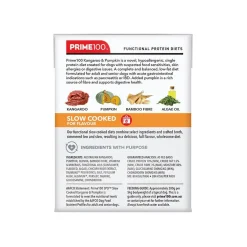 Prime100 SPD Slow Cooked Dog Food Single Protein Kangaroo & Pumpkin 12 x 354g Online
