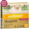 Profender Spot-on Intestinal Allwormer for Cats 5-8kg - Red 2 pack Fashion
