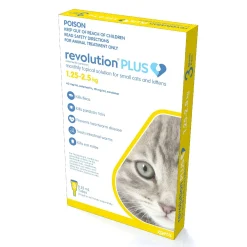 Revolution PLUS Flea, Worm & Tick Topical Prevention for Kittens &  Adult Cats 3-Pack Outlet