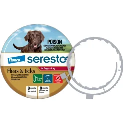 Seresto Flea & Tick Collar for Dogs Over 8kg - Up to 8 Month Protection Best