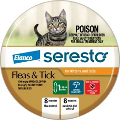 Seresto Flea Collar for Cats and Kittens - Lasts up to 8 Months Discount