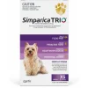 Simparica Trio Flea, Tick & Heartworm Chew for Puppy Dogs 2.6-5kg - 3-Pack Online