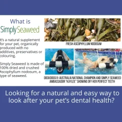 Simply Seaweed Natural Dental Health Care for Cats & Dogs - 1.5kg Fashion