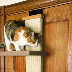 SmartCat Multi-Level Over-the-door Cat Climber Scratch Tower Clearance