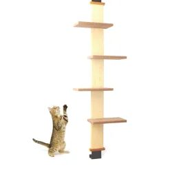 SmartCat Multi-Level Over-the-door Cat Climber Scratch Tower Clearance