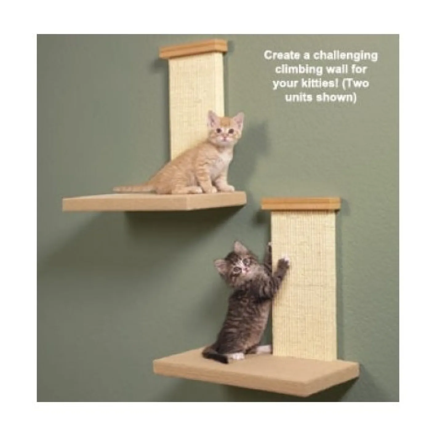 SmartCat Sky Climber Wall Mounted Cat Scratching Post Best