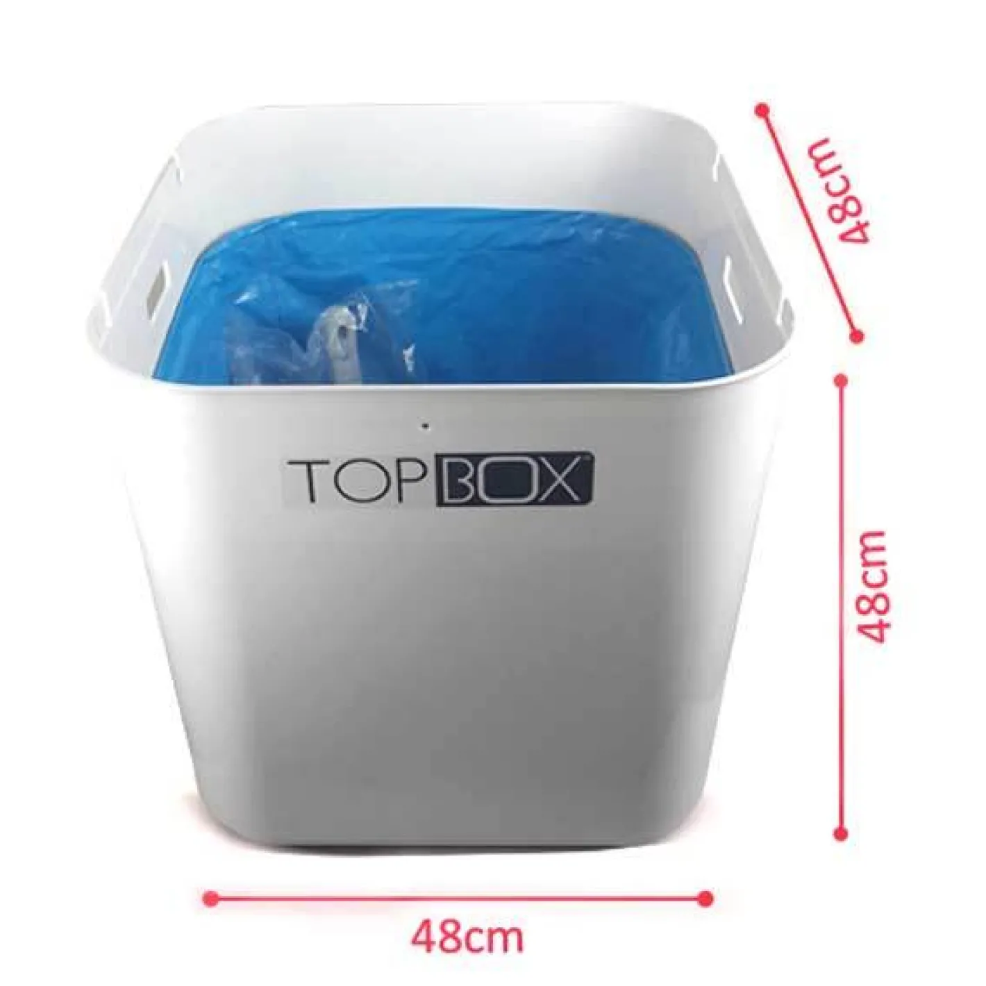 SmartCat The Ultimate Topbox Cat Litter tray with scoop - White Clearance