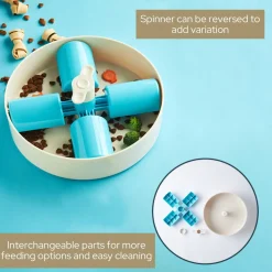 Pet DreamHouse SPIN Interactive Adjustable Slow Feeder for Cats and Dogs - Windmill Outlet