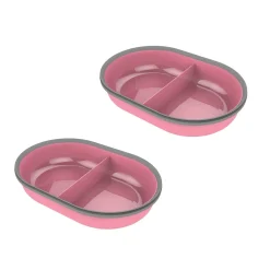 Sure Petcare Surefeed Feeder Split Bowl for Microchip & Motion-Activated Feeders - Pack of 2 New
