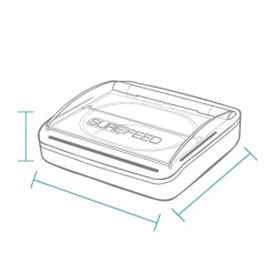 Sure Petcare Surefeed Motion-Activated Battery Operated Sealed Pet Food Bowl Online