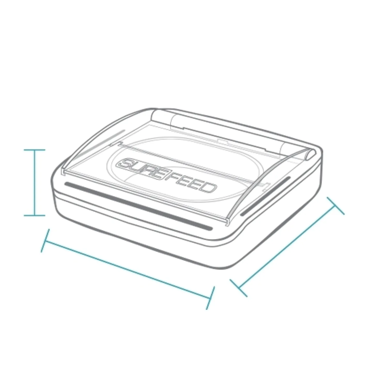 Sure Petcare Surefeed Motion-Activated Battery Operated Sealed Pet Food Bowl Online