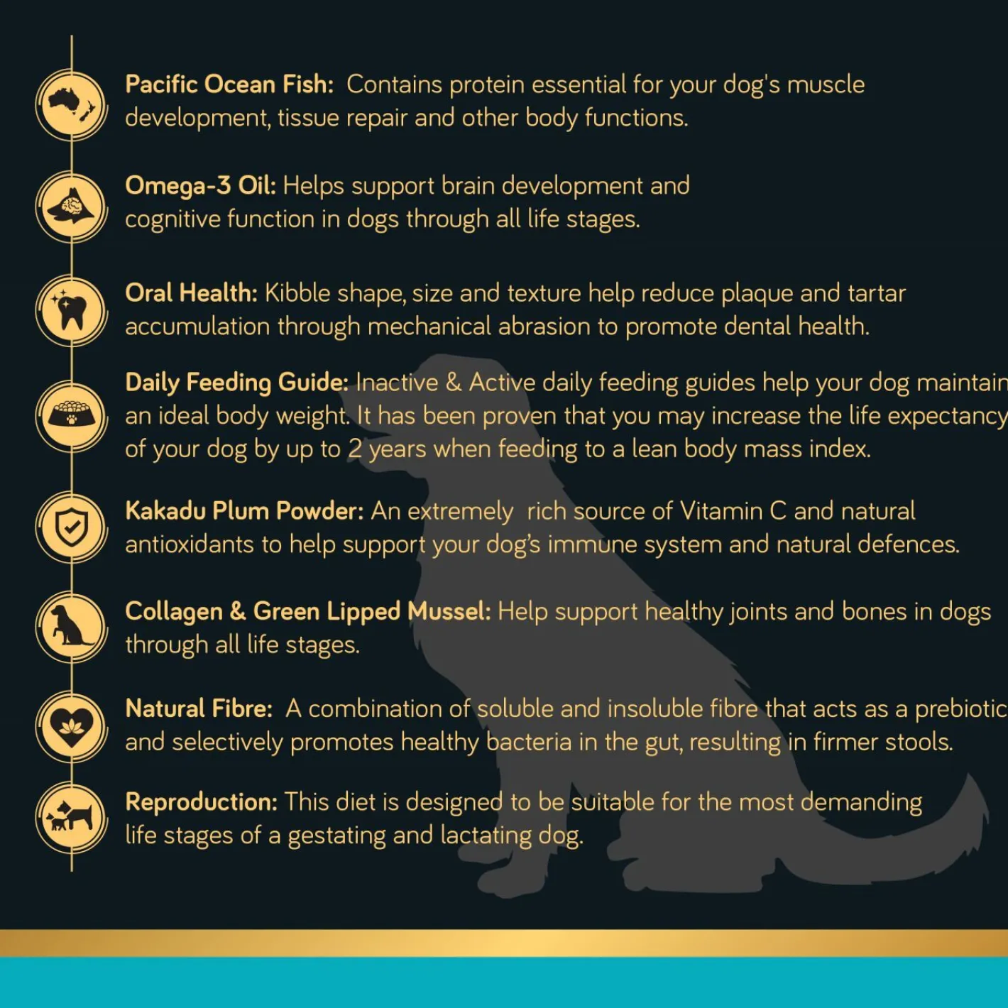 Talentail Ultimate Pacific Ocean Fish with Kakadu Plum Dog Food 1.8kg Clearance