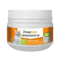 Thunderworks Thunderwunders Calming Chews for Stressed and Anxious Cats 180g Hot