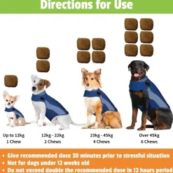 Thunderworks Thunderwunders Calming Chews for Stressed and Anxious Dogs 190g Value Pack Hot