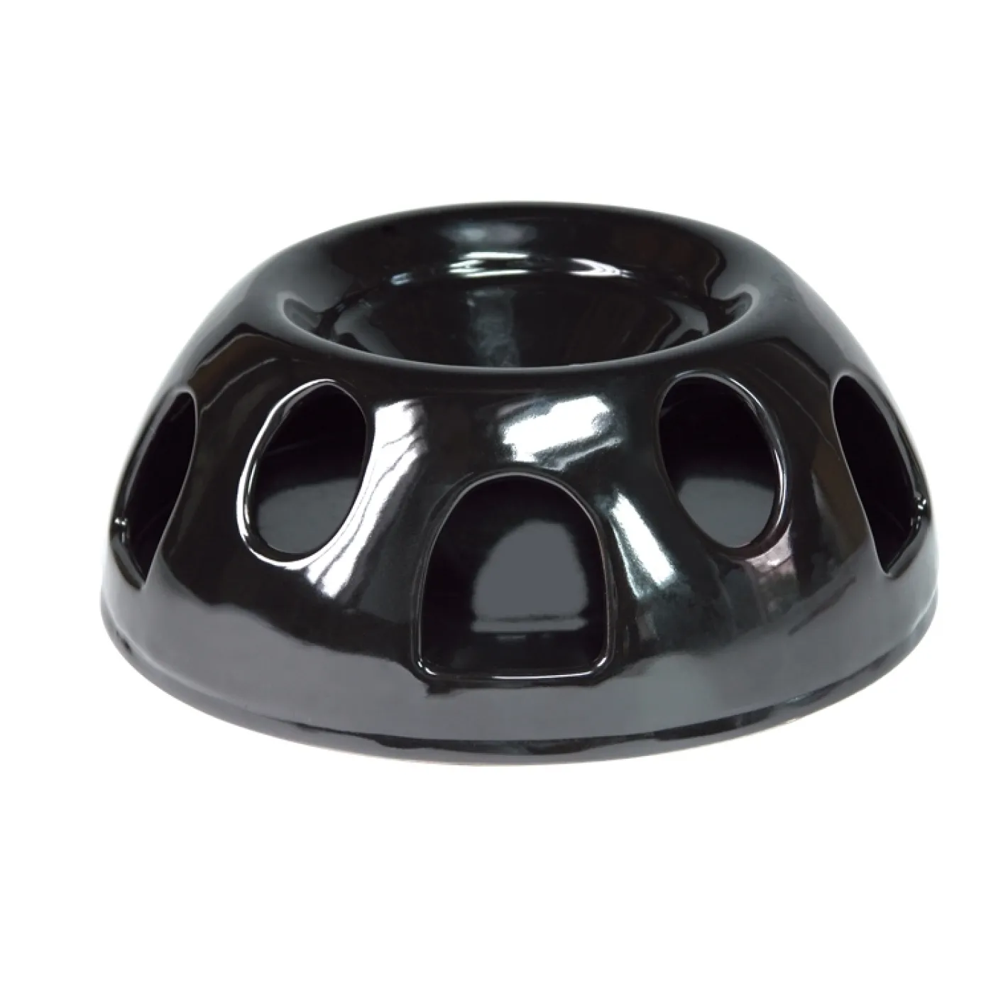 SmartCat Tiger Diner Interactive Ceramic Slow Food Bowl for Cats by Clearance