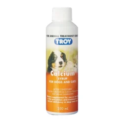 Troy Calcium Syrup Oral calcium supplement for Dogs & Cats 250mL Discount