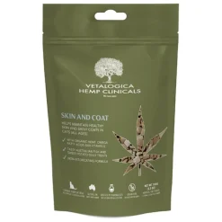 Vetalogica Hemp Clinicals Skin And Coat Cat Treats 100g Hot