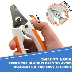 Wahl Orange & White Ergonomic Dog Nail Clippers Best