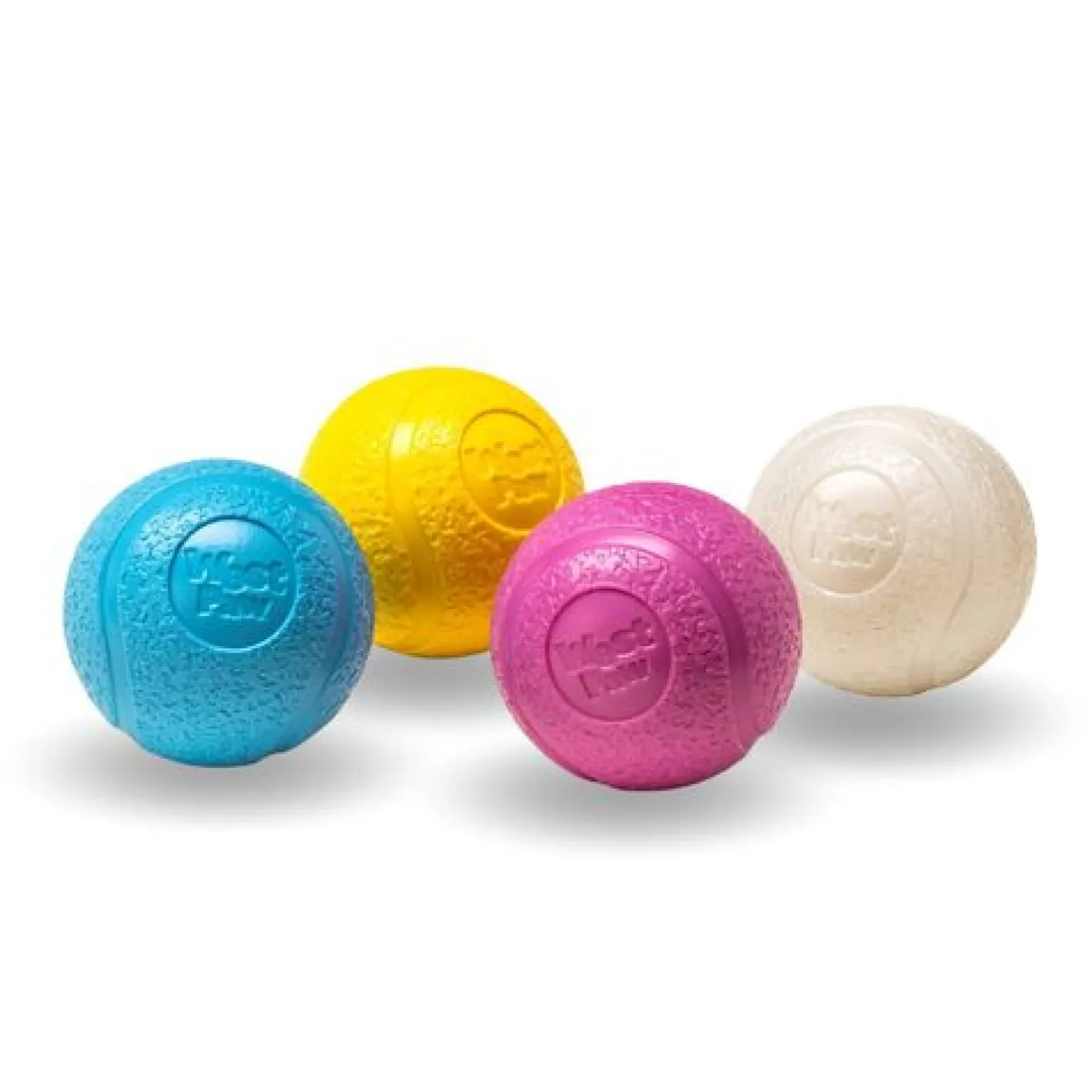 West Paw Boundr Fetch Dog Toys - Pack of 2 Balls - Guaranteed Tough Fashion