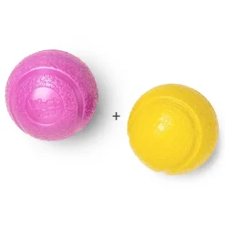 West Paw Boundr Fetch Dog Toys - Pack of 2 Balls - Guaranteed Tough Fashion