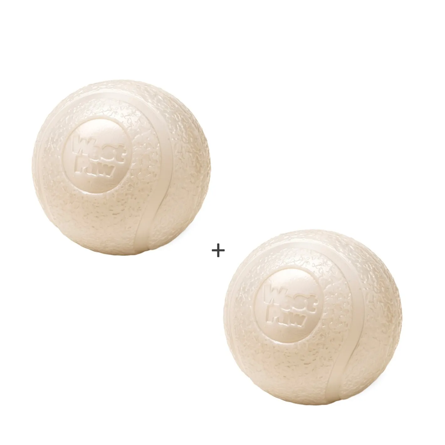 West Paw Boundr Fetch Dog Toys - Pack of 2 Balls - Guaranteed Tough Fashion
