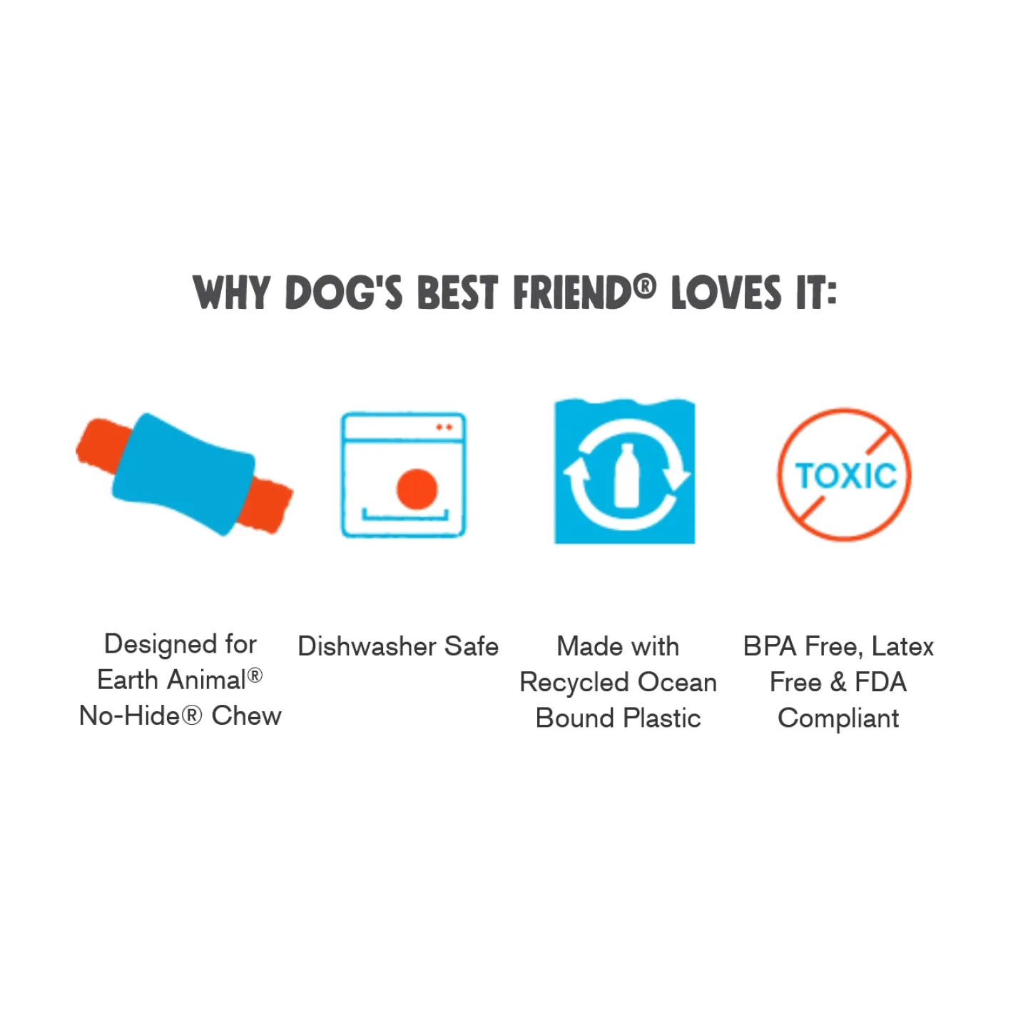 West Paw Funnl Dog Treat & Chew Hiding Toy for Moderate Chewers Fashion