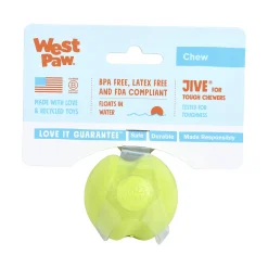 West Paw Jive Zogoflex Fetch Ball Tough Dog Toy Clearance
