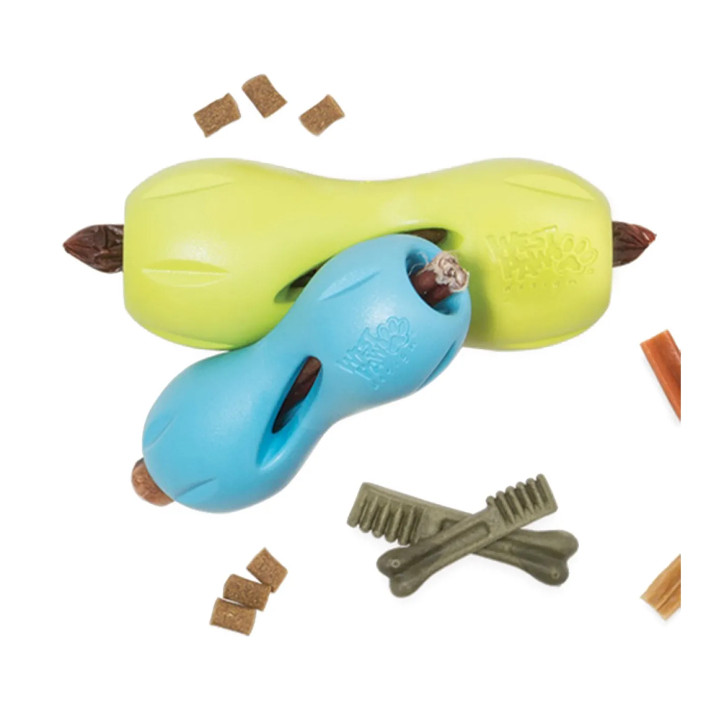 West Paw Qwizl Treat Dispensing Dog Toy - Treat Dispensing Dog Toy Outlet
