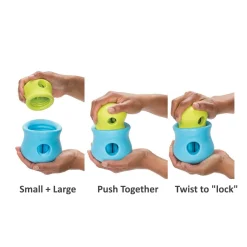 West Paw Toppl Treat Dispensing Wobbling Dog Toy & Food Bowl Fashion