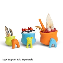 West Paw Toppl Treat Dispensing Wobbling Dog Toy & Food Bowl Fashion