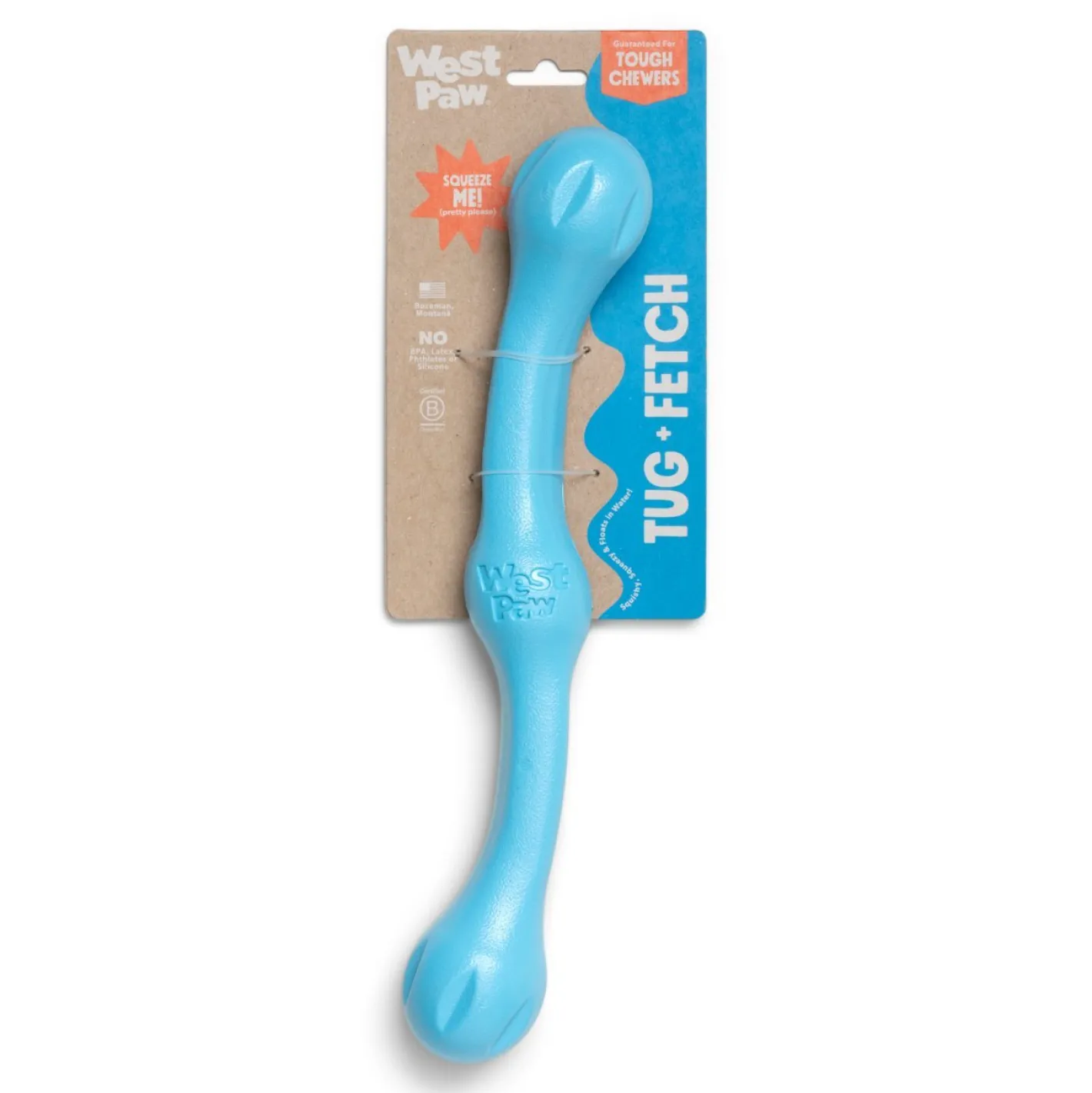 West Paw Zwig Tug & Fetch Stick Dog Toy - Guaranteed Tough Sale