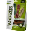 Whimzees Grain Free Veggie Dental Treats Toothbrush for X-Small Dogs - 48-Pack Fashion