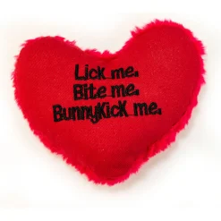 Yeowww ! Cat Toys with Pure American Catnip - Hearrrt Attack - Lick me. Bite me. Bunnykick me. Hot
