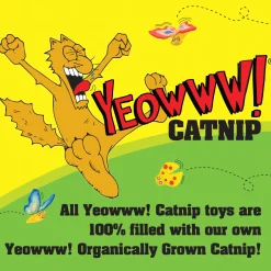 Yeowww ! Cat Toys with Pure American Catnip - My Cat's Balls 3-Pack New