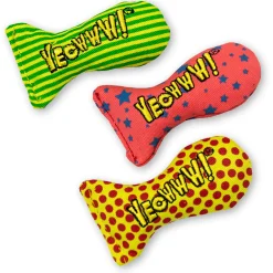Yeowww ! Cat Toys with Pure American Catnip - Tin of 3 Stinkies Discount