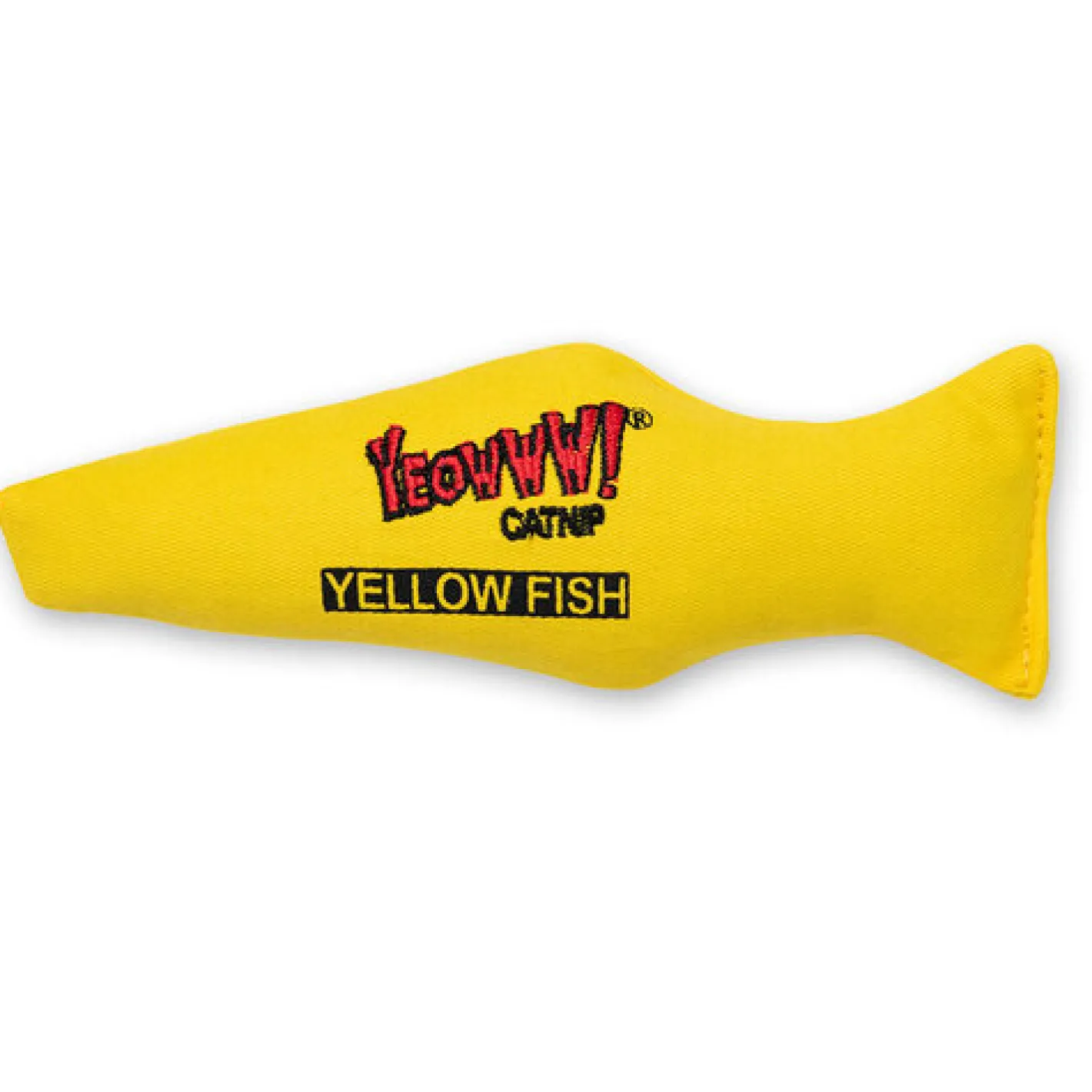 Yeowww ! Cat Toys with Pure American Catnip - Yellow Fish Hot