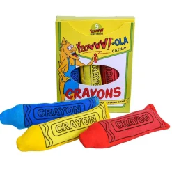 Yeowww ! Cat Toys with Pure American Catnip - !-ola Crayon New